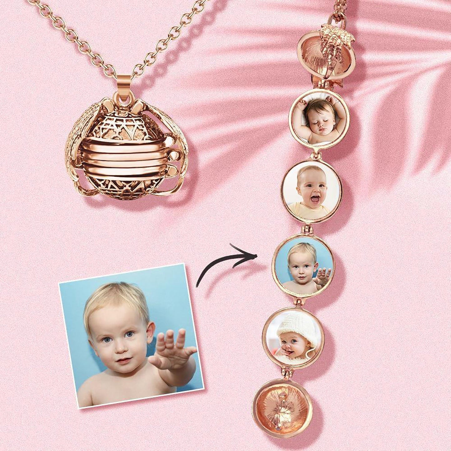 Lunelle™ – Foldable Photo Pendant Necklace (50% Off)