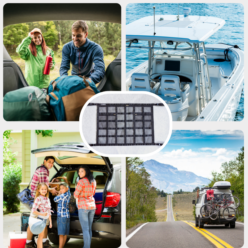 Traveluxe™ - Secure Overhead Storage Net for Organized Travel (50% Off)