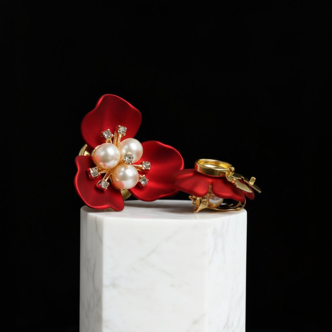 Petaline™ – Delicate Shirt Brooch Accent (35% Off)