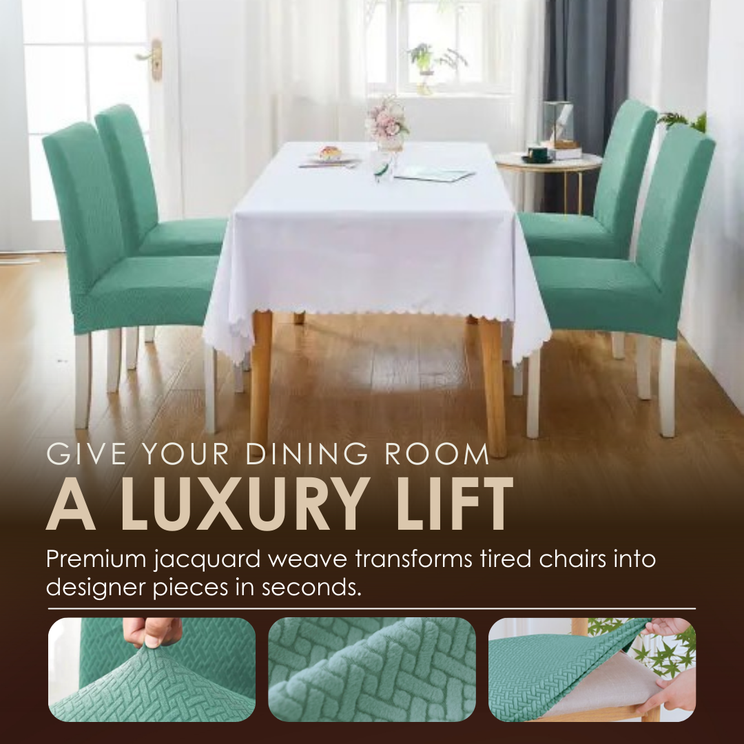 Chairmella™ - Premium Jacquard Stretch Chair Covers (50% Off)