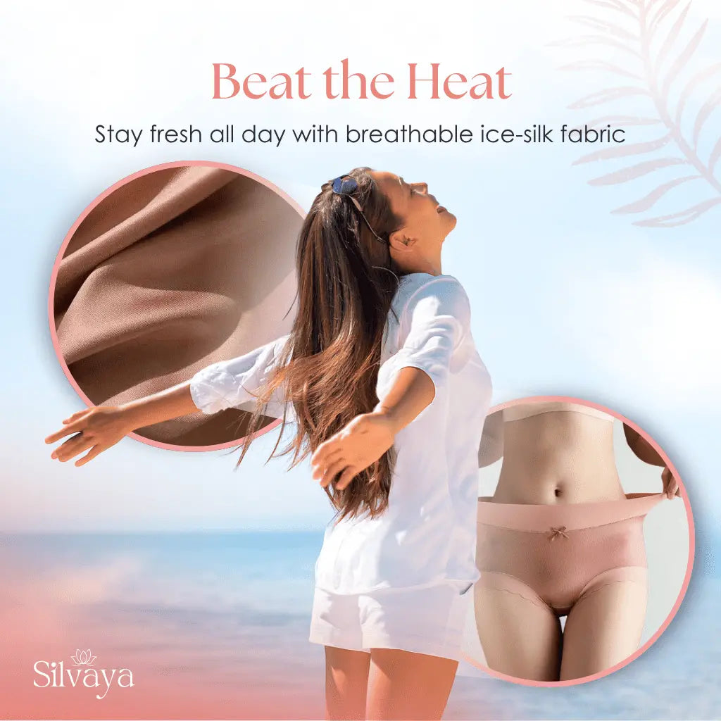 Silvaya™ - Cooling Silk Tactile Underwear (1+2 Free)