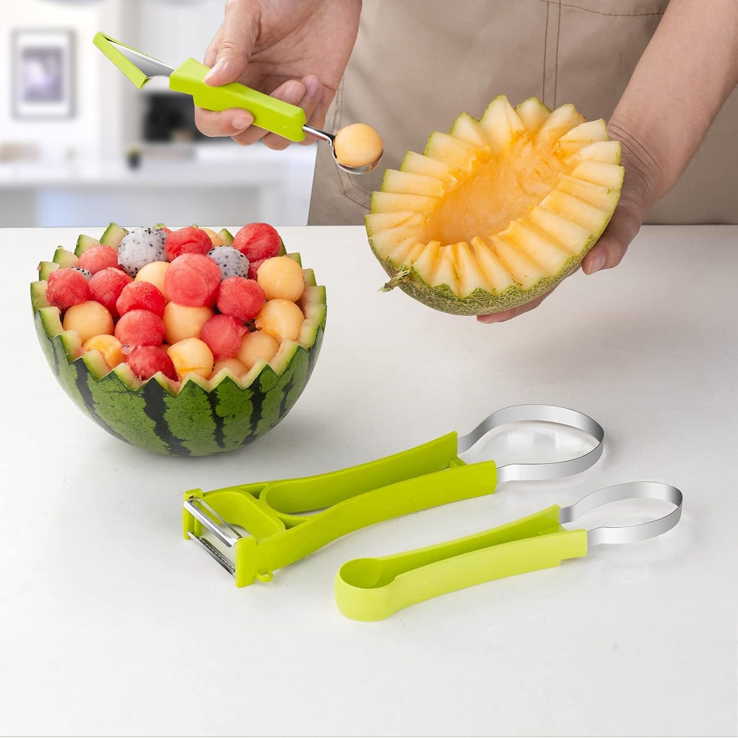 Culinara™ - 4-in-1 Fruit Knife for Impressive & Delicious Creations (50% Off)