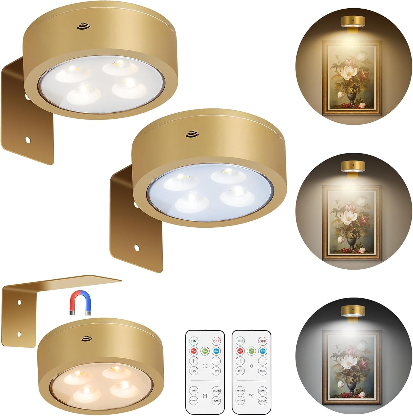 Lunel™ – Magnetic Lighting for Art Displays (50% Off)