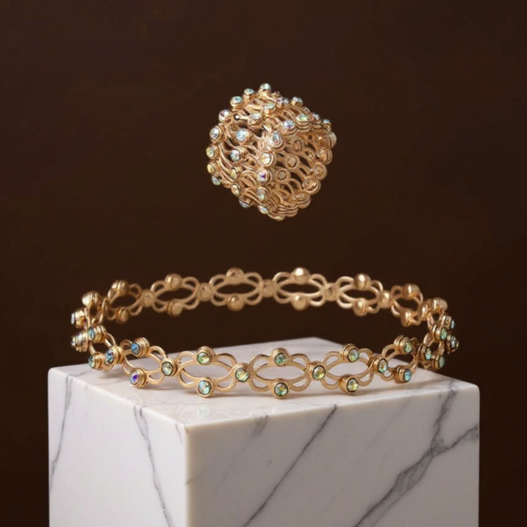 Reveria™ – Foldable Zirconia Ring to Bracelet Accessory (50% Off)