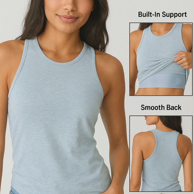 Essenza™ - Built-In Bra Tank for All-Day Comfort
