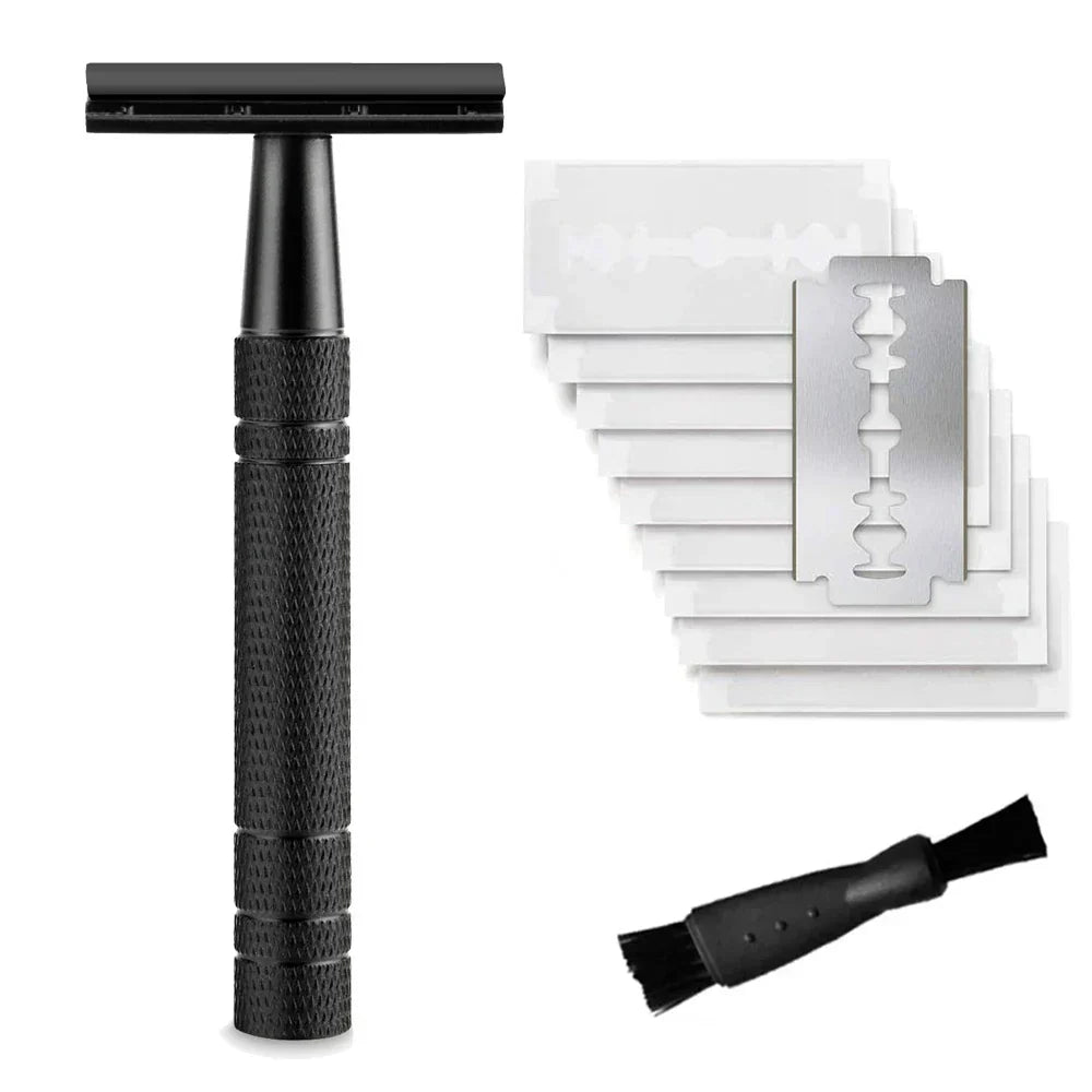 Shaveli™ - Safety Razor + 10 Free Premium Blades (40% Off)