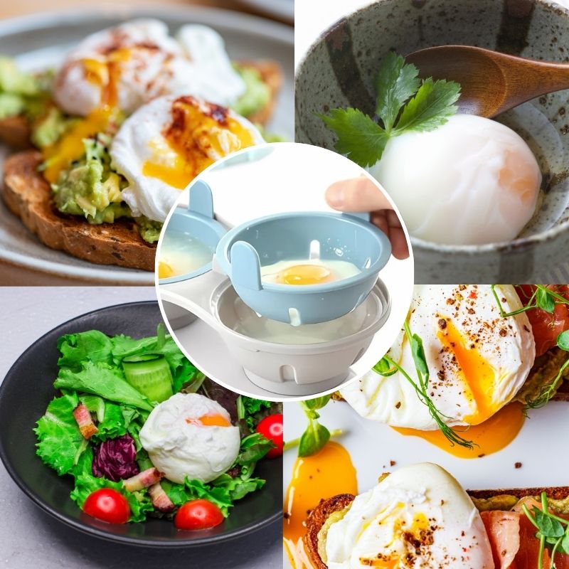 Poachic™ - Microwave Egg Poacher for Quick, Perfect Eggs (50% Off)