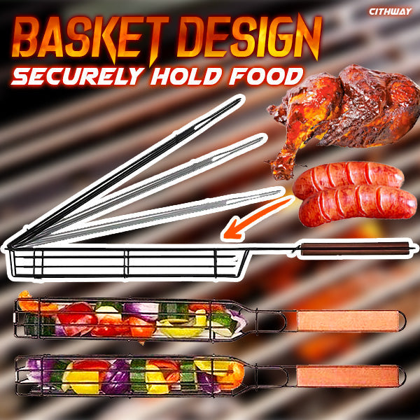 Cithway™ - Lazy-barbecue Wire Basket Skewers (2+2 Free)