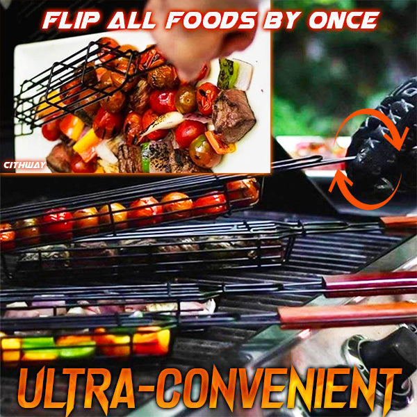 Cithway™ - Lazy-barbecue Wire Basket Skewers (2+2 Free)