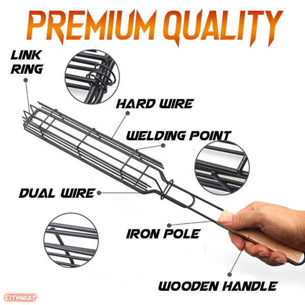 Cithway™ - Lazy-barbecue Wire Basket Skewers (2+2 Free)