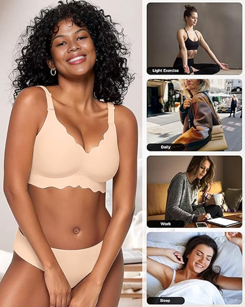 Serenya™ – Soft Scalloped Wireless Bra (50% Off)