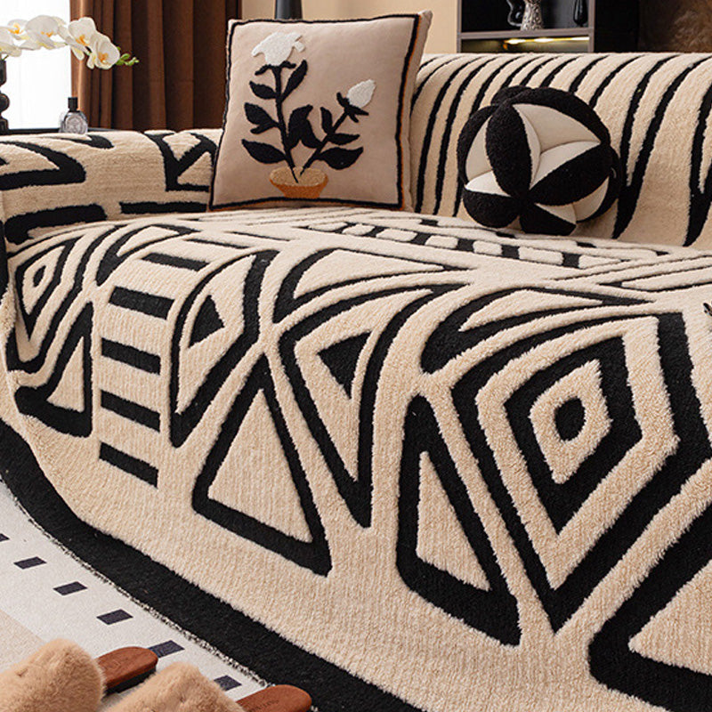 Velmora™ – Soft Textured Couch Cover with Grip