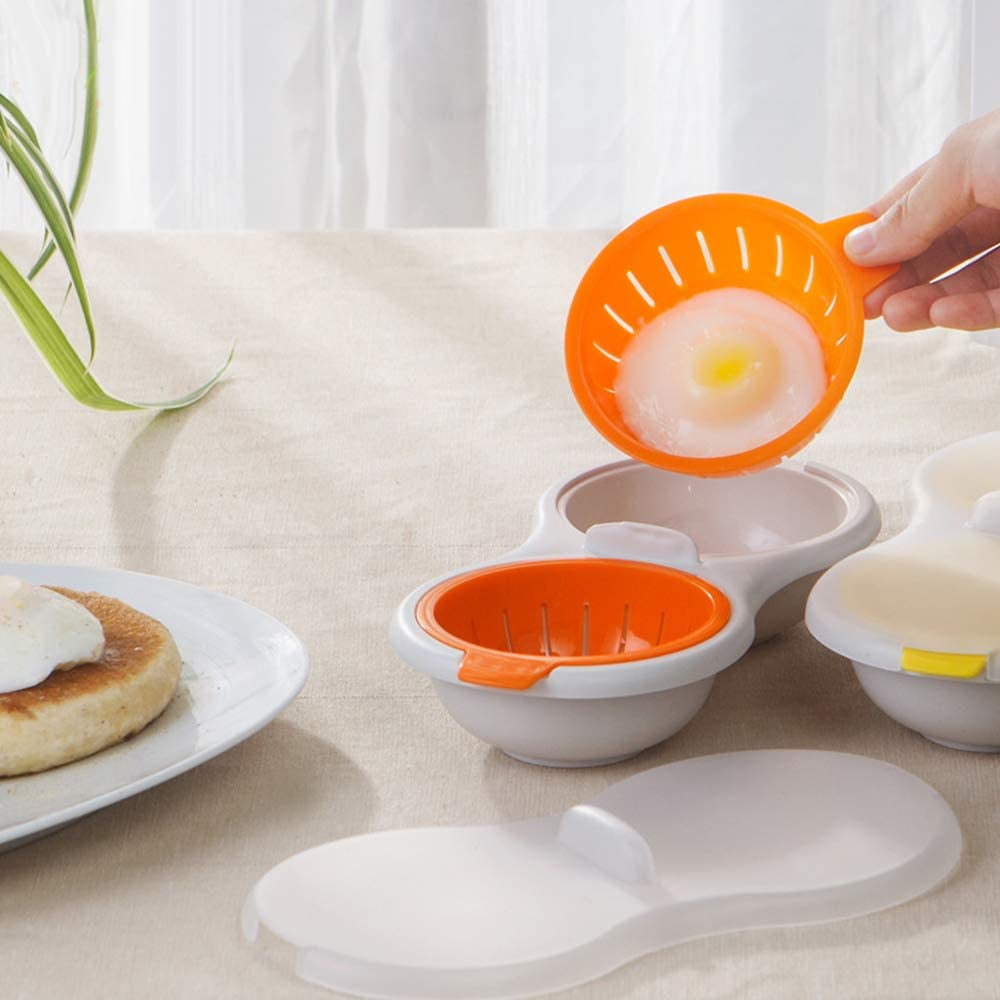 Culinara™ - Microwave Egg Poacher for Quick, Perfect Eggs (50% Off)