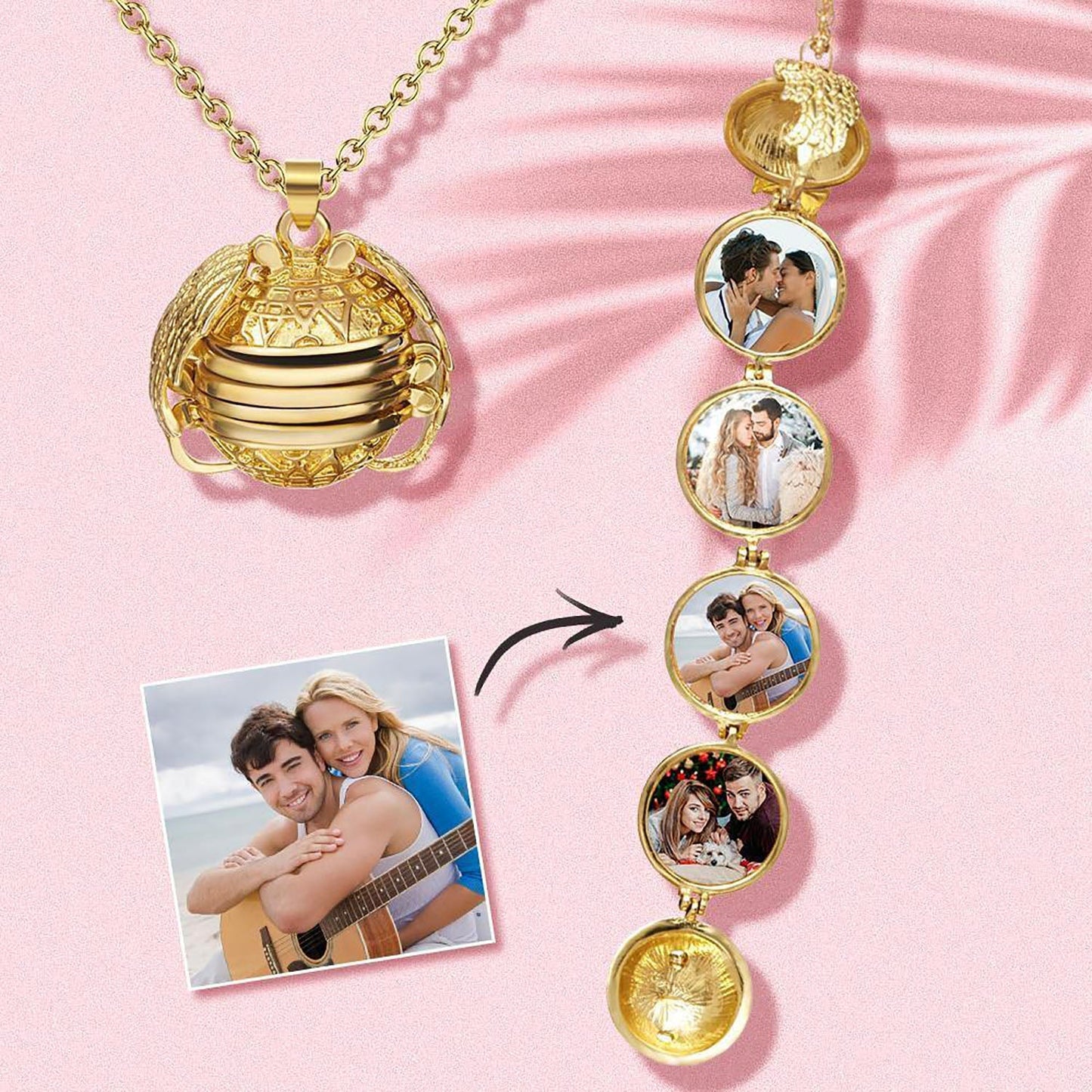 Lunelle™ – Foldable Photo Pendant Necklace (50% Off)