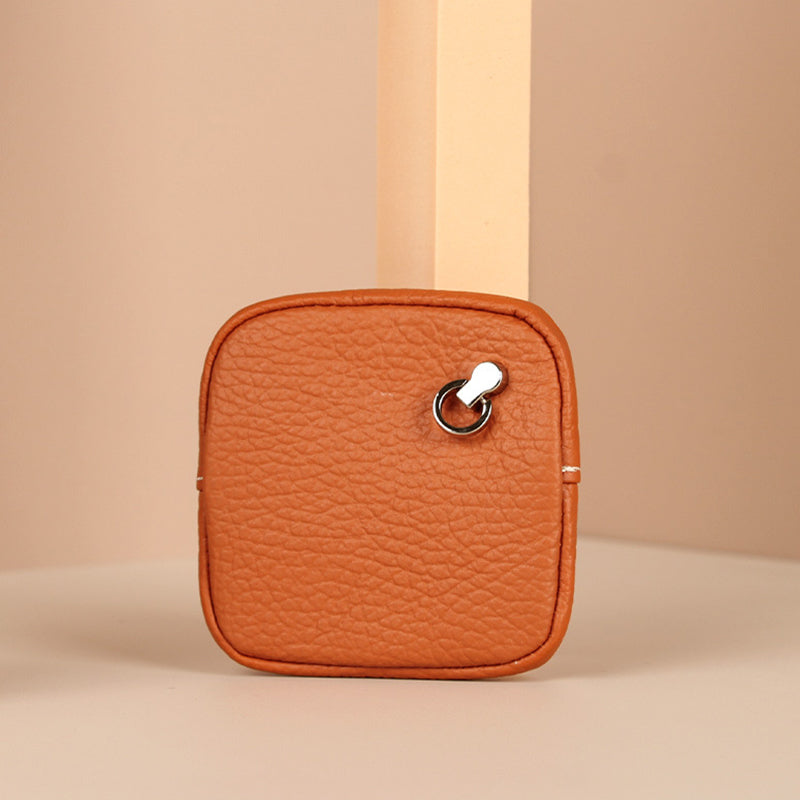 Élivéa™ – Compact Leather Coin Purse (40% Off)