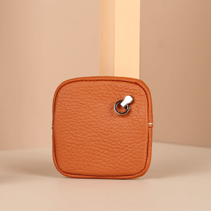 Élivéa™ – Compact Leather Coin Purse (40% Off)