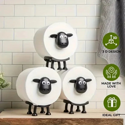 LooLamb™ – Sheep Toilet Paper Holder