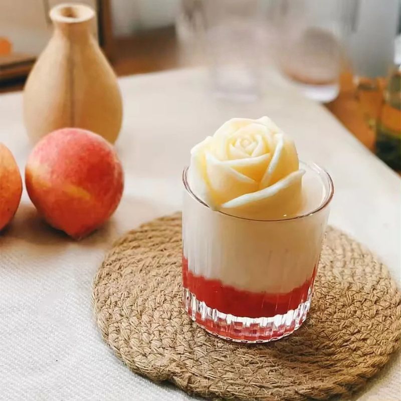 Florenza™ - 3D Rose Shape Ice Cube Molds for Pinterest-Worthy Drinks (2+1 Free)