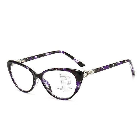 Lumora™ - Anti-Blue Light Multifocal Cat Eye Reading Glasses (40% Off)