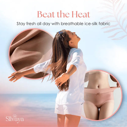 Silvaya™ - Cooling Silk Tactile Underwear (1+2 Free)