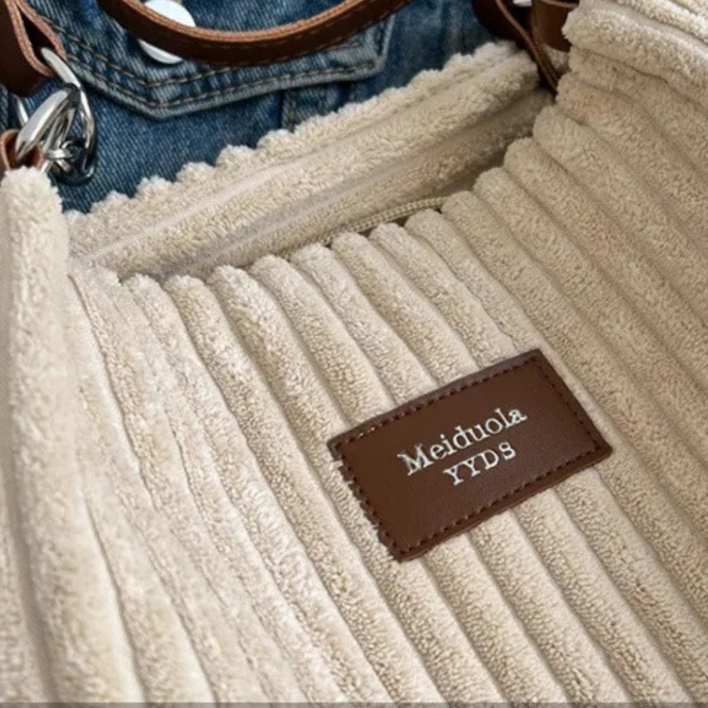 Mirelley™ – Corduroy Winter Tote Bag (50% Off)