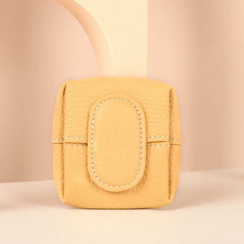 Élivéa™ – Compact Leather Coin Purse (40% Off)