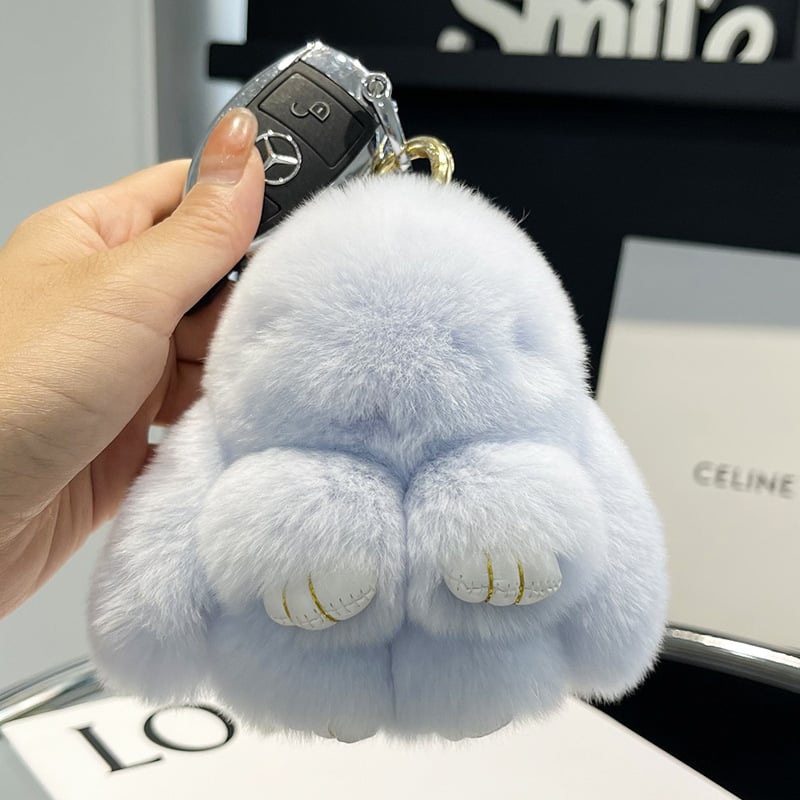 BunniBelle™ – Fluffy Bunny PomPom Charm (50% Off)