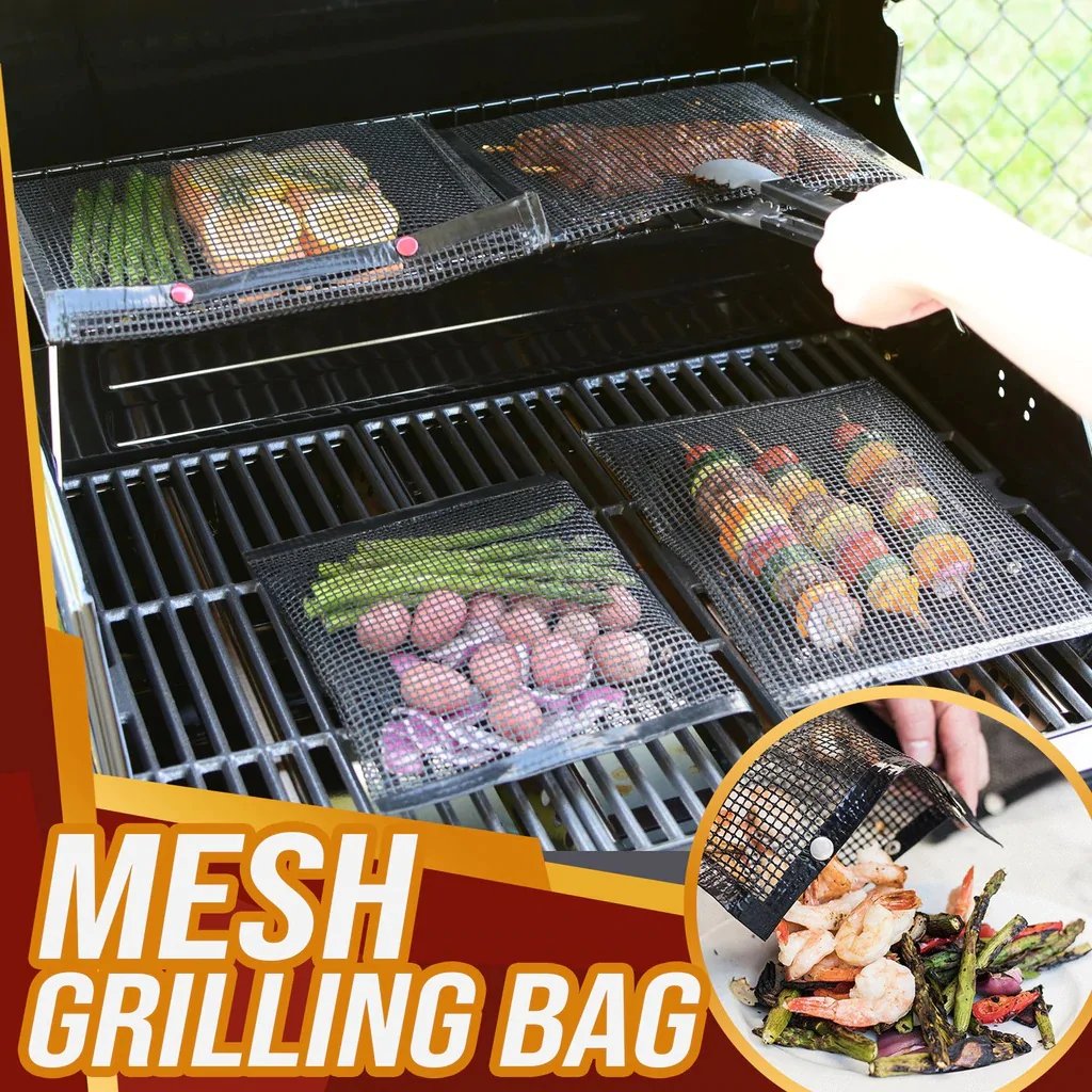 Bristone™ - Reusable Non-Stick BBQ Mesh Bags (2+2 Free)