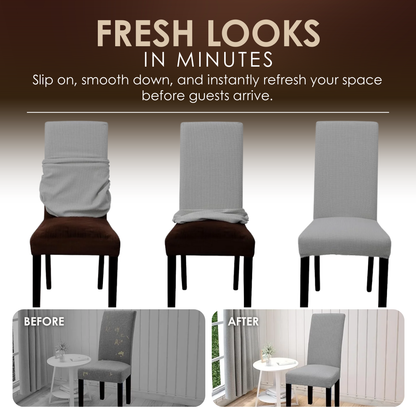 Chairmella™ - Premium Jacquard Stretch Chair Covers (50% Off)