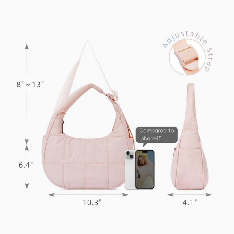 Velmora™ – Quilted Everyday Puff Bag (50% Off)