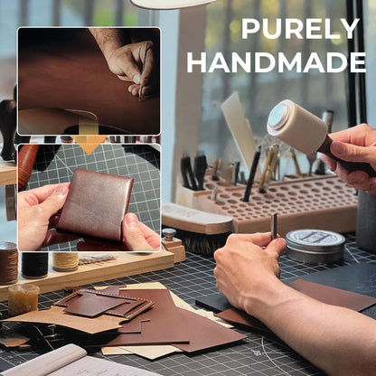 Veldena™ – Handmade Vintage Leather Wallet (50% Off)