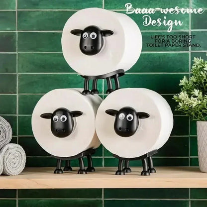 LooLamb™ – Sheep Toilet Paper Holder