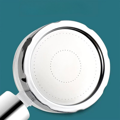 Turbelle™ - 360° Rotating High-Pressure Shower Head Set