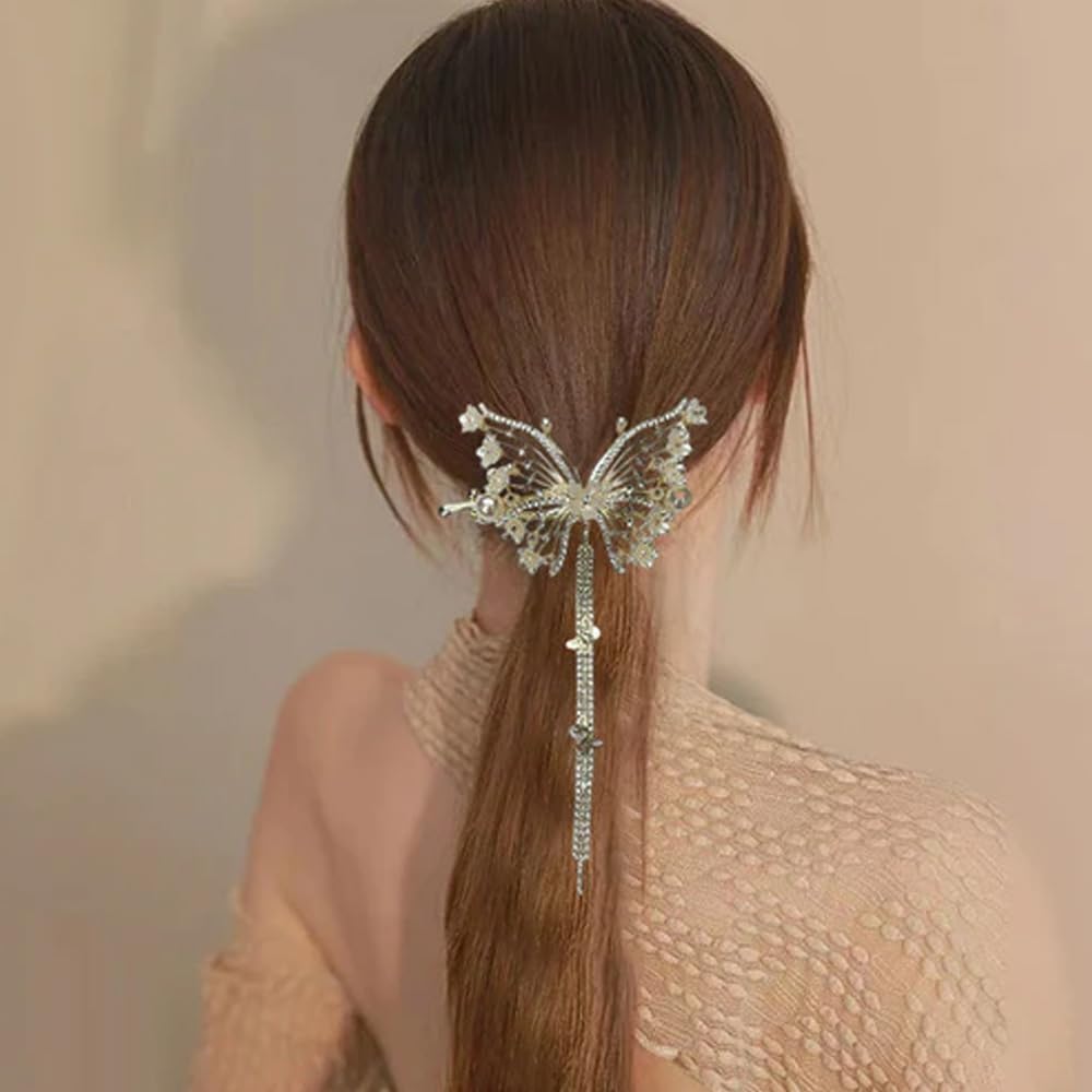 Sylphina™ – Butterfly Hair Clip with Sparkle (50% Off)