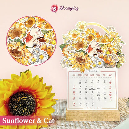 BloomyLog™ - 2025 Flower Calendar For A Fresh Start (50% Off)