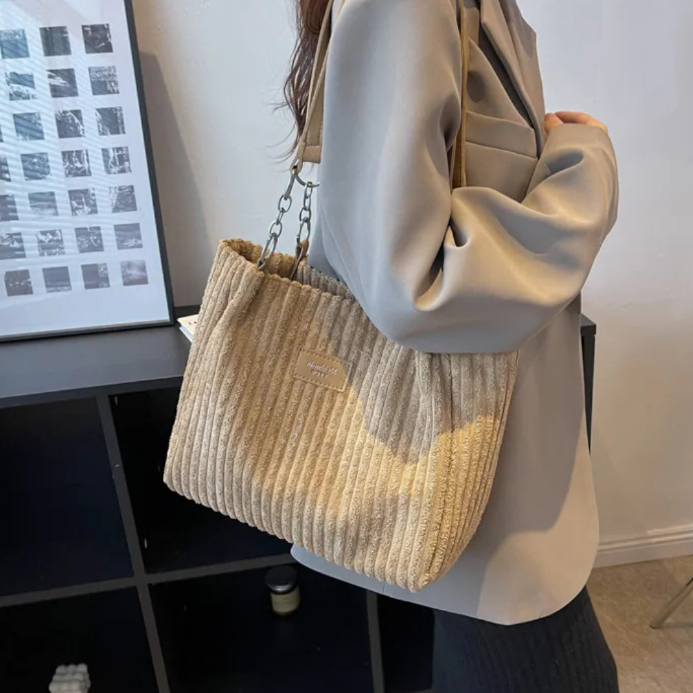 Mirelley™ – Corduroy Winter Tote Bag (50% Off)