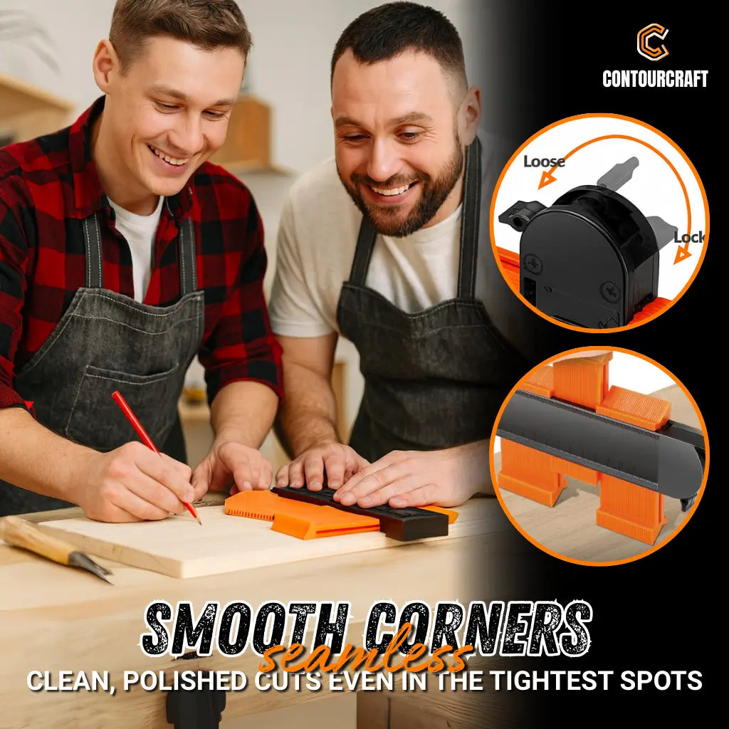 ContourCraft™ – Contour Gauge for Quick, Perfect Cuts  (50% Off)