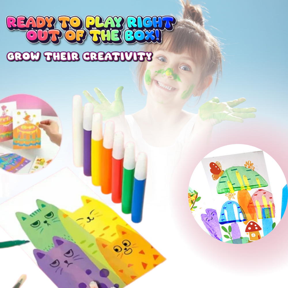 CraftWhirl™ - Colorful Scratch Painting Activity Kit (50% Off)