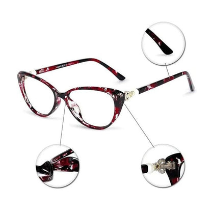 Lumora™ - Anti-Blue Light Multifocal Cat Eye Reading Glasses (40% Off)