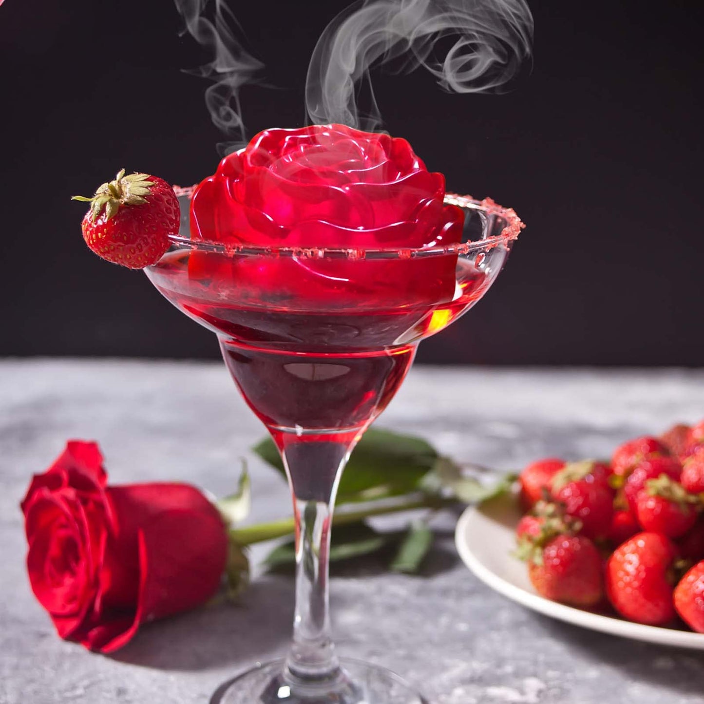 Florenza™ - 3D Rose Shape Ice Cube Molds for Pinterest-Worthy Drinks (2+1 Free)