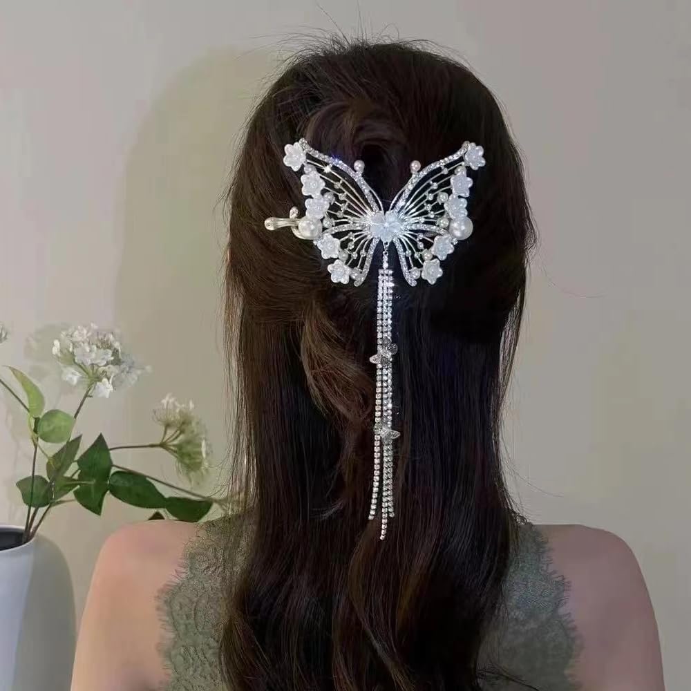 Sylphina™ – Butterfly Hair Clip with Sparkle (50% Off)
