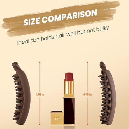 Velvina™ – Easy-Hold Banana Clips for All Hair Types (1+2 Free)