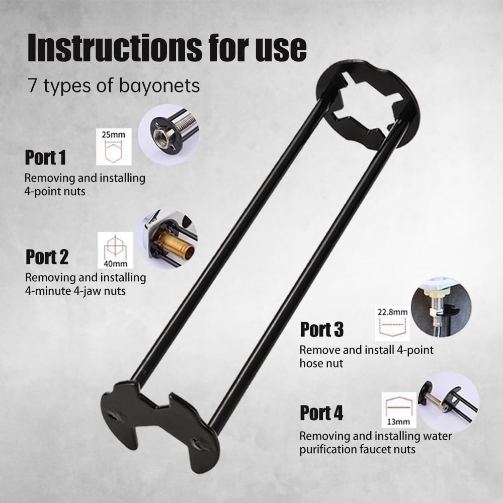 Barea™ - Multi-Function Sink Wrench for Easy Repairs (30% Off)