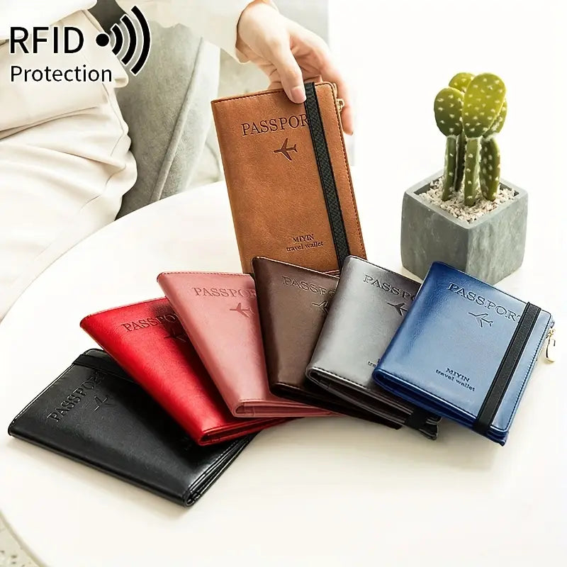Traveluxe™ - RFID Passport Wallet for Secure Travel (50% Off)