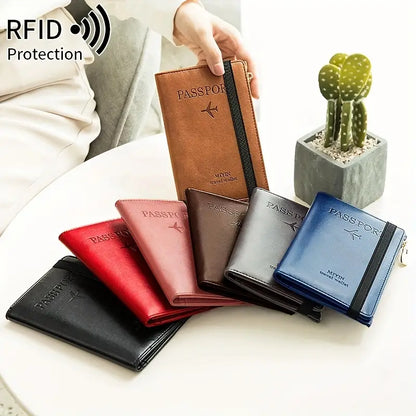 Traveluxe™ - RFID Passport Wallet for Secure Travel (50% Off)