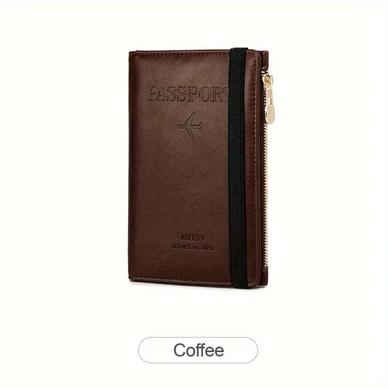 Traveluxe™ - RFID Passport Wallet for Secure Travel (50% Off)