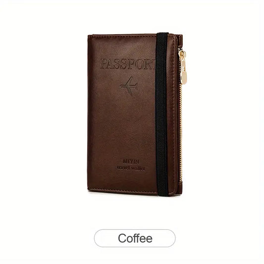 Traveluxe™ - RFID Passport Wallet for Secure Travel (50% Off)