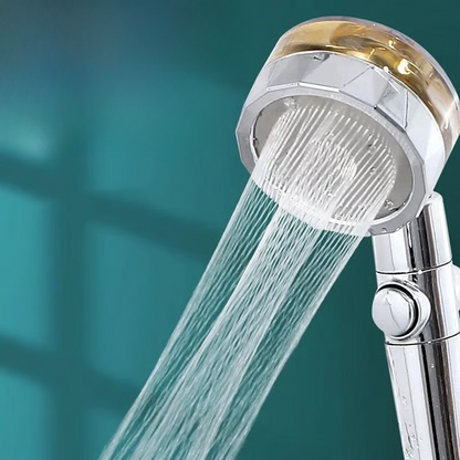 Turbelle™ - 360° Rotating High-Pressure Shower Head Set