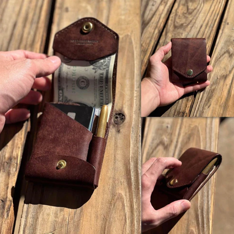 Veldena™ – Handmade Vintage Leather Wallet (50% Off)