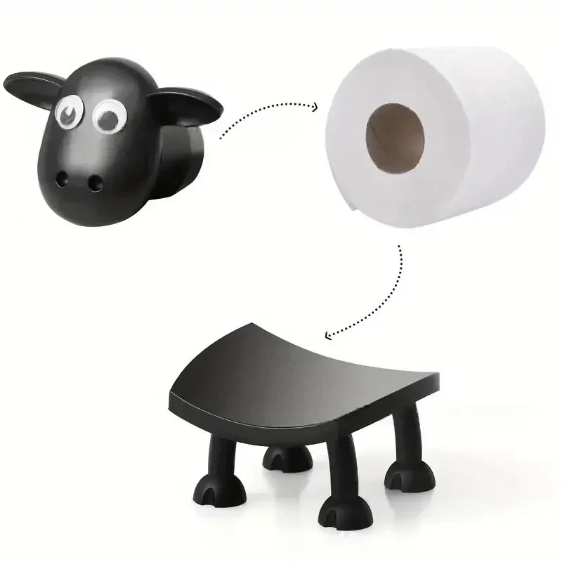 LooLamb™ – Sheep Toilet Paper Holder
